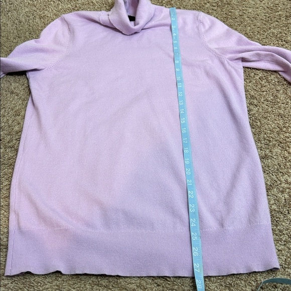 Torrid Light Purple Turtleneck Sweater Lightweight 0 L 12 - Picture 7 of 10